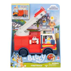 Masina de pompieri si 3 figurine, Bluey, Firetruck imagine
