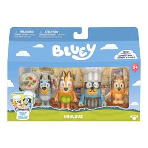 Set de joaca cu 4 figurine, Bluey, Pavlova imagine