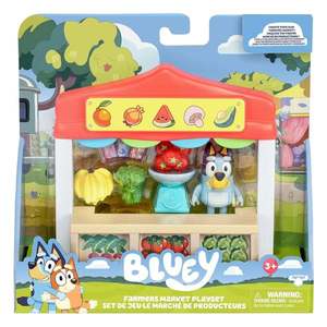 Set de joaca cu figurina, Bluey, Farmers Market imagine