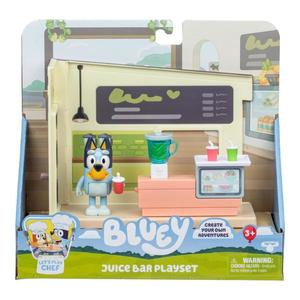 Set de joaca cu figurina, Bluey, Juice Bar imagine
