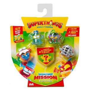 Set 5 figurine, Superthings, Kazoom Power Mission imagine
