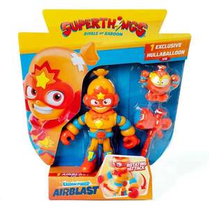 Set 2 figurine, Superthings, Kazoom Power Mission Kids, Airblast si Hullaballoon imagine