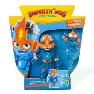 Set 2 figurine, Superthings, Kazoom Power Mission Kids, Kid Kazoom si Energoal imagine