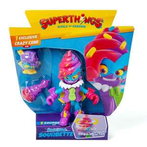 Set 2 figurine, Superthings, Kazoom Power Mission Kids, Sourbette si Crazy Cone imagine