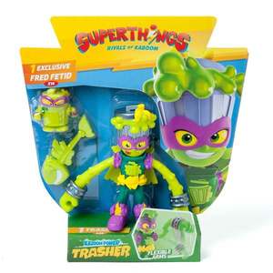 Set 2 figurine, Superthings, Kazoom Power Mission Kids, Trasher si Fred Fetid imagine
