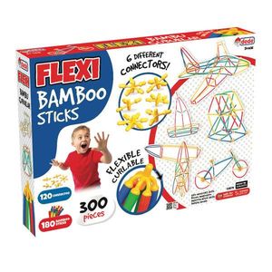 Set de joaca cu bete, Dede, Flexi Bamboo Sticks, 300 piese imagine
