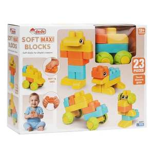 Set de constructie, Dede, Soft Maxi Blocks, 23 piese imagine