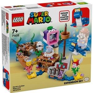 LEGO® Super Mario - Set de extindere aventura lui Dorrie la epava scufundata (71432) imagine