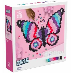 Puzzle pe numere, Plus-Plus, 800 piese, Fluture imagine