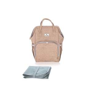 Rucsac cu accesorii, Lorelli, Tina, multiple compartimente, Beige imagine