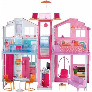 Set casa de papusi Barbie, 3-Story Townhouse, DLY32 imagine