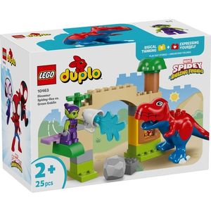 LEGO® DUPLO - Dinozaurul Spidey-Rex vs Green Goblin (10463) imagine
