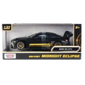 Masina Motormax, Midnight Eclipse, BMW M4 GT3, 1: 24 imagine
