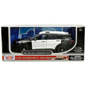 Masina Motormax, 2022 Ford Politie, 1: 24 imagine