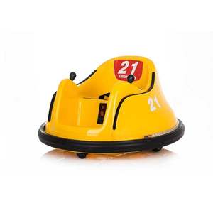 Masinuta electrica, Bumper Car, 6V, Galben imagine