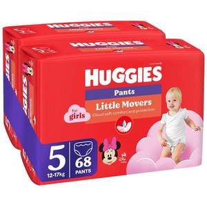 Scutece chilotel Huggies Pants Jumbo, Nr 5, Girl, 12-17 kg, 68 buc imagine