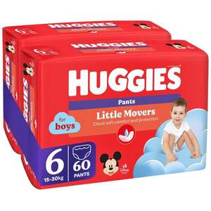 Scutece chilotel Huggies Pants Jumbo, Nr 6, Boy, 15-30 kg, 60 buc imagine