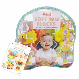 Set de constructie, Dede, Soft Maxi Blocks, 32 piese imagine