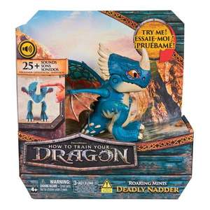 Figurina cu efecte sonore, DreamWorks Dragons, Roaring Minis, Deadly Nadder, 20153012 imagine