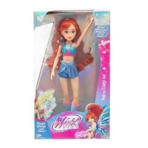 Papusa, Winx Fairy Lighth up, Bloom, 27 cm imagine