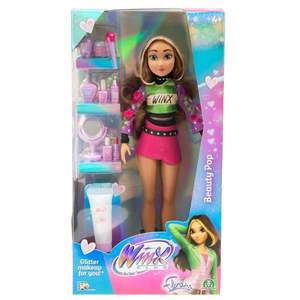 Papusa Winx Beauty Pop, Flora, 27cm imagine