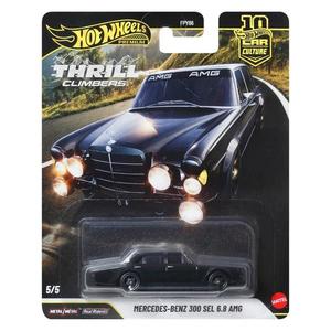 Masina metalica, Hot Wheels Premium, Car Culture, Thrill Climbers, Mercedes-Benz 300 SEL 6.8 AMG, JKF20 imagine