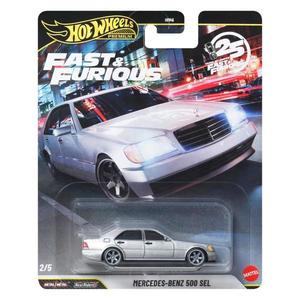 Masinuta Fast and Furious, Hot Wheels, Mercedes-Benz 500 SEL, JHW67 imagine