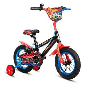 Bicicleta cu roti ajutatoare, Hot Wheels, Speed Club, 12 inch imagine