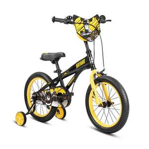 Bicicleta cu roti ajutatoare, Batman, 16 inch imagine