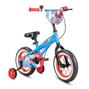 Bicicleta cu roti ajutatoare, Superman, 12 inch imagine