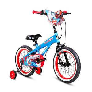 Bicicleta cu roti ajutatoare, Superman, 16 inch imagine