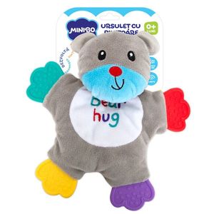 Jucarie bebelusi, Minibo, Ursulet cu piuitoare imagine