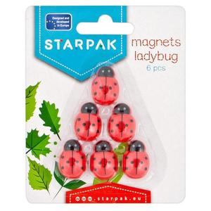 Set 6 magneti Starpak, Buburuza imagine