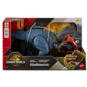 Figurina articulata, Jurassic World Rebirth, Wild Roar, Abelisaurus, JGB91 imagine