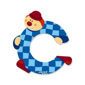 Litera C, de lemn, Janod imagine