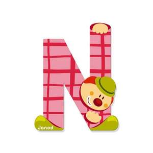 Litera N, de lemn, Janod imagine