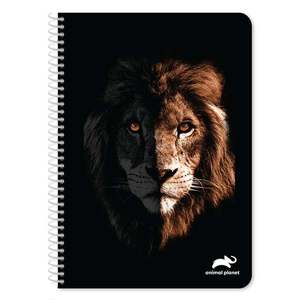 Caiet dictando cu spirala A4 Animal Planet, 60 file imagine