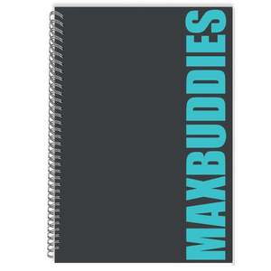 Caiet dictando cu spirala Max Buddies, 64 file imagine