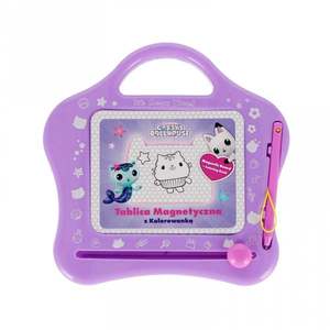 Tabla magnetica cu carte de colorat, Starpak, Gabbys Dollhouse imagine