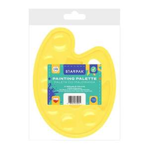Paleta de vopsea din plastic, Starpak, Galben imagine