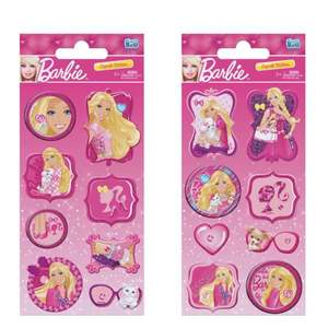 Abtibilduri, forma capsule Barbie imagine