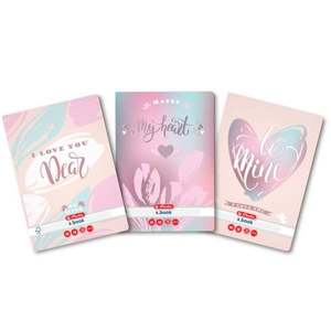 Caiet A5 48 file, dictando, motiv Be Mine, Herlitz imagine