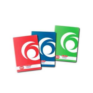 Caiet A5, 80 file, dictando, motiv Rainbow, Herlitz imagine