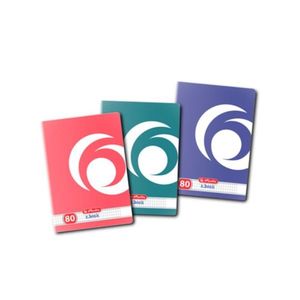 Caiet A5, 80 file, patratele, motiv Rainbow, Herlitz imagine