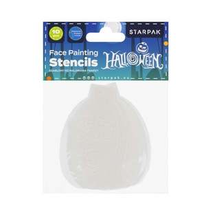 Set sabloane pentru pictura pe fata, Starpak, Halloween, 10 buc imagine