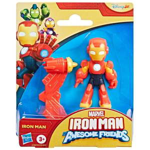 Figurina cu accesoriu, Marvel, Iron Man And His Awesome Friends, G1467 imagine