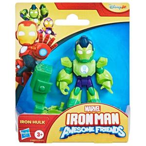 Figurina cu accesoriu, Marvel, Iron Man And His Awesome Friends, Iron Hulk, G1468 imagine