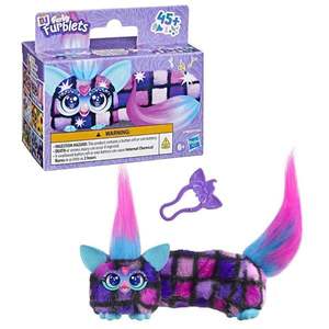 Mini jucarie de plus interactiva, Furby Dj Furblets, Dis-Co-Dazz, G1780 imagine