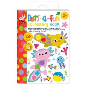 Carte de colorat, Avenir, Dots4Fun, Axolotl imagine