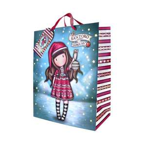 Punga cadou L, Gorjuss, Tis The Season imagine